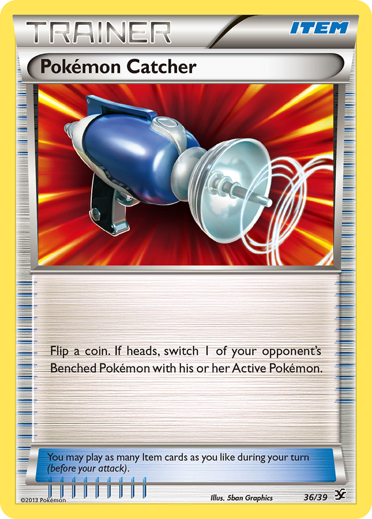 Pokemon Catcher (36/39) [XY: Kalos Starter Set] | Silver Goblin