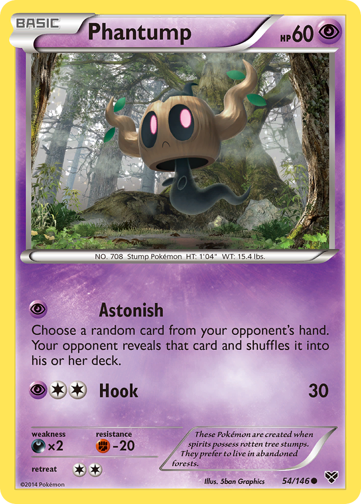 Phantump (54/146) [XY: Base Set] | Silver Goblin