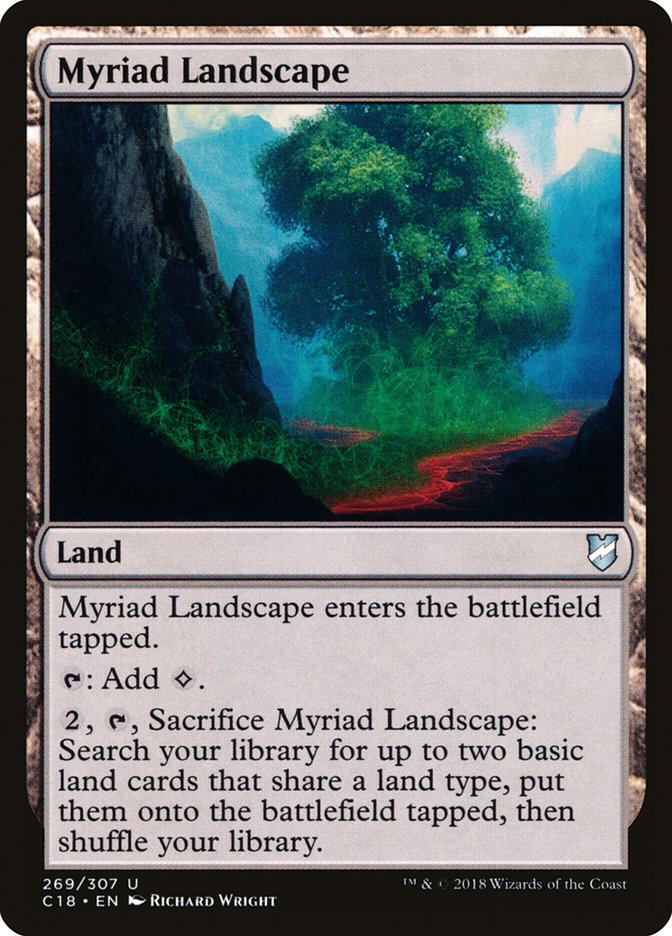 Myriad Landscape [Commander 2018] | Silver Goblin