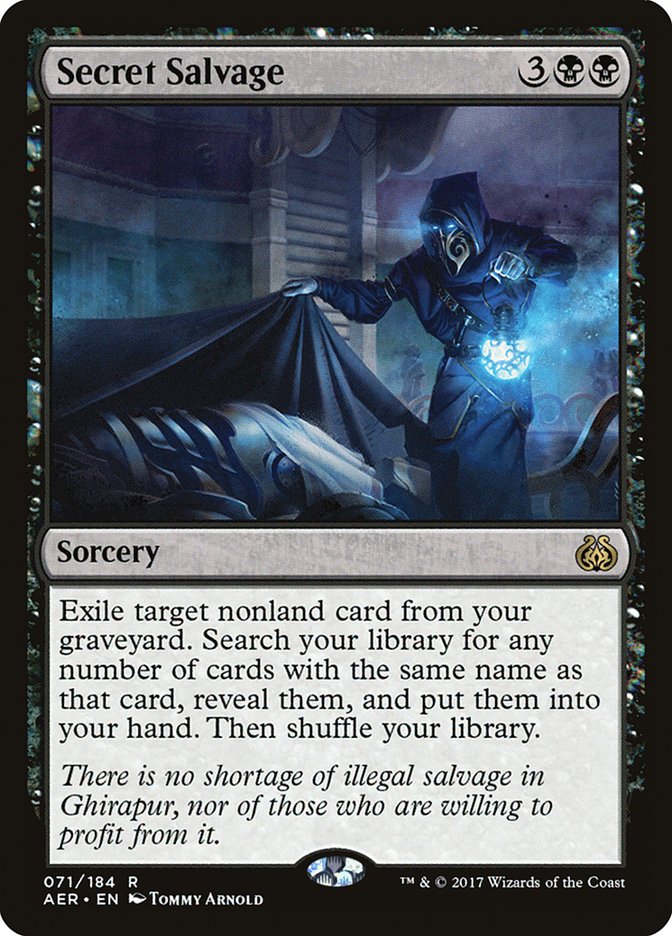 Secret Salvage [Aether Revolt] | Silver Goblin