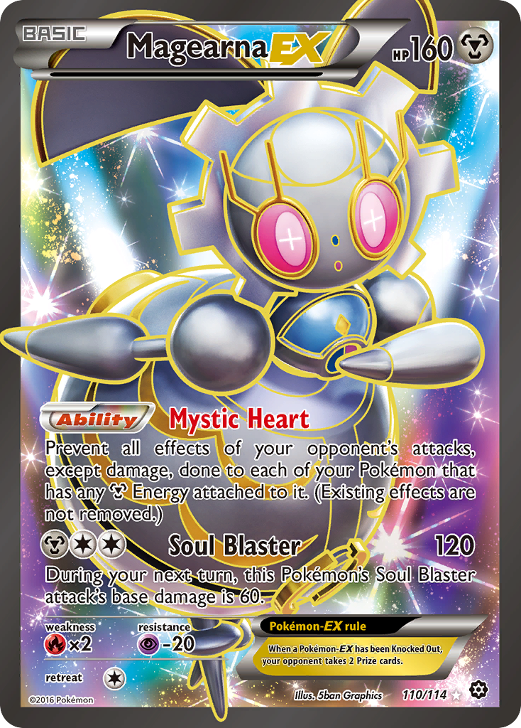 Magearna EX (110/114) [XY: Steam Siege] | Silver Goblin