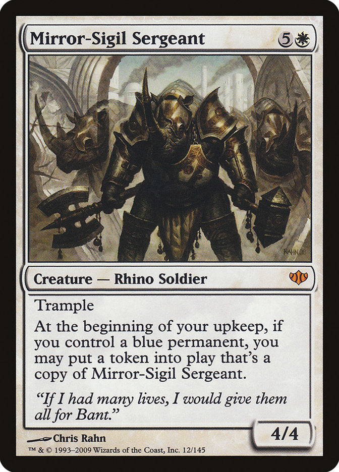 Mirror-Sigil Sergeant [Conflux] | Silver Goblin