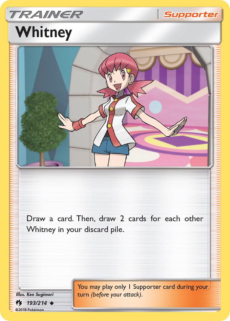 Whitney (193/214) [Sun & Moon: Lost Thunder] | Silver Goblin