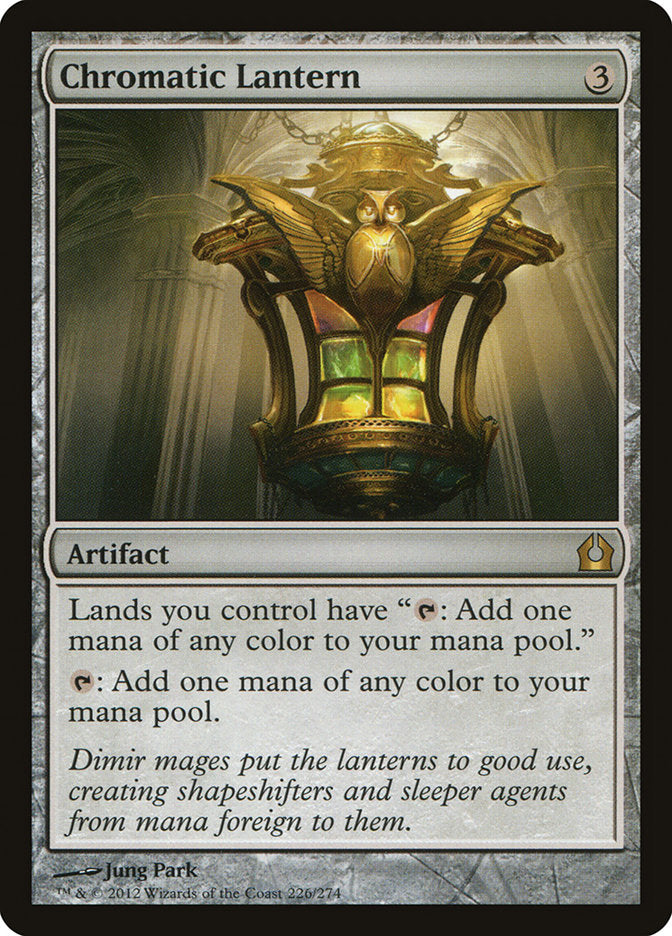 Chromatic Lantern [Return to Ravnica] | Silver Goblin