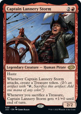 Captain Lannery Storm [Jumpstart 2022] | Silver Goblin