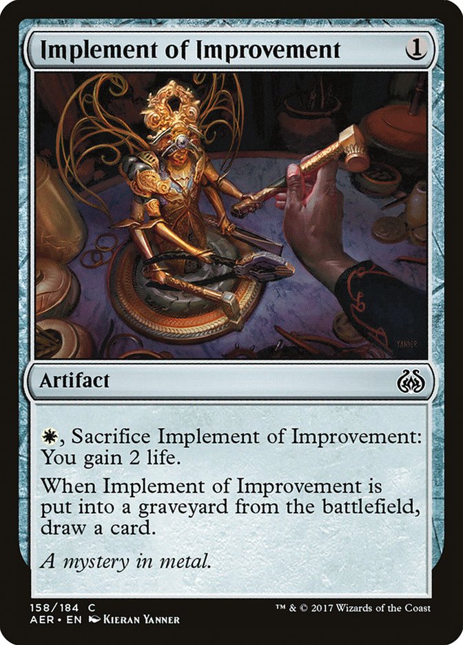 Implement of Improvement [Aether Revolt] | Silver Goblin