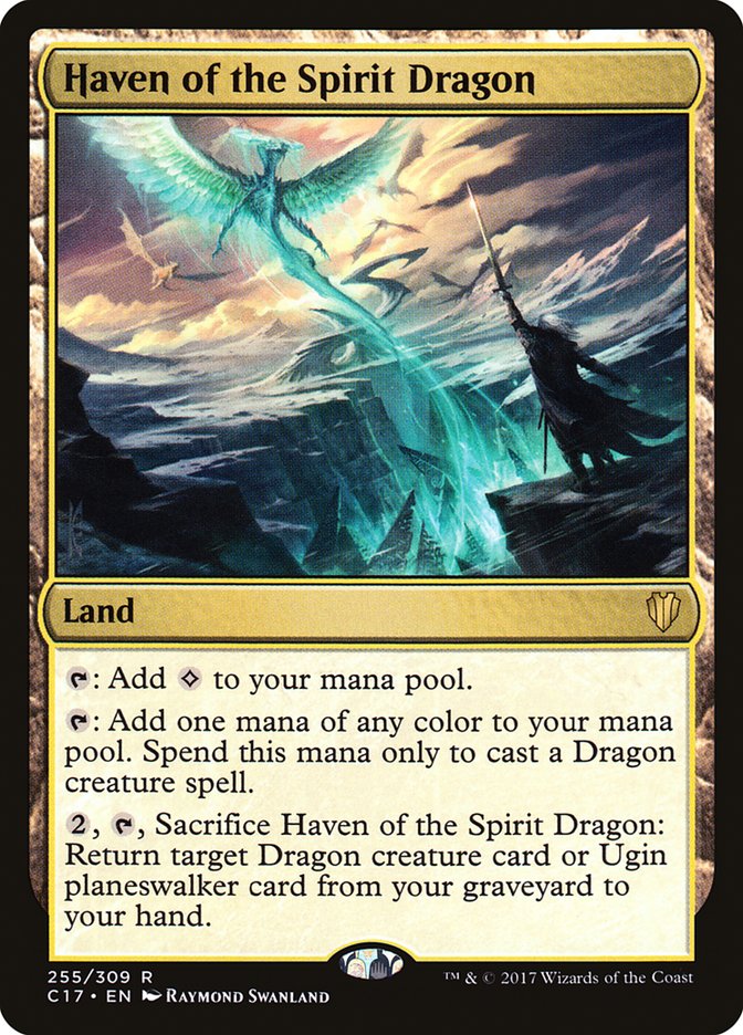 Haven of the Spirit Dragon [Commander 2017] | Silver Goblin