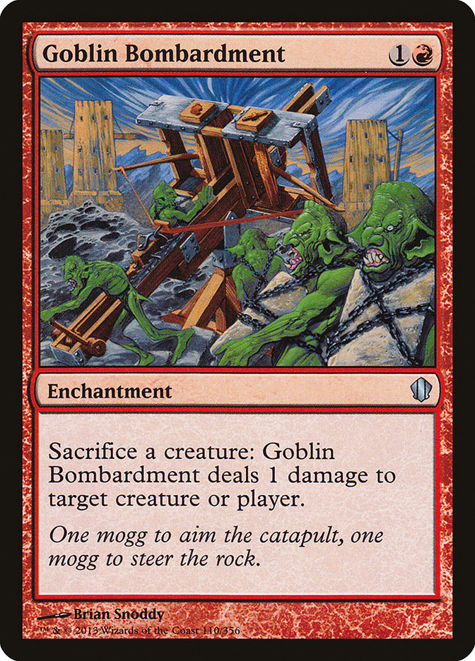 Goblin Bombardment [Commander 2013] | Silver Goblin