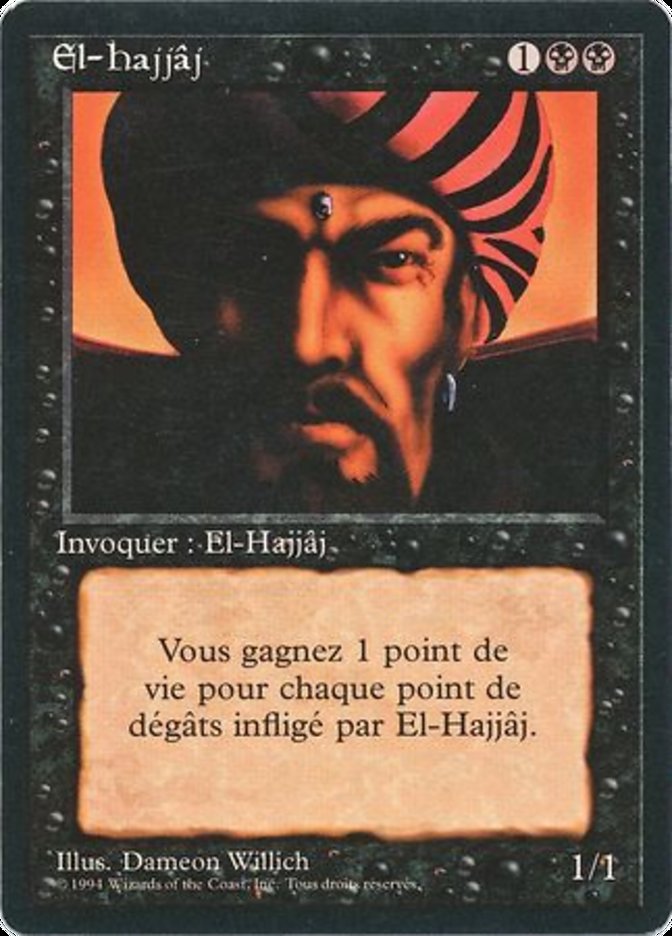 El-Hajjaj [Foreign Black Border] | Silver Goblin