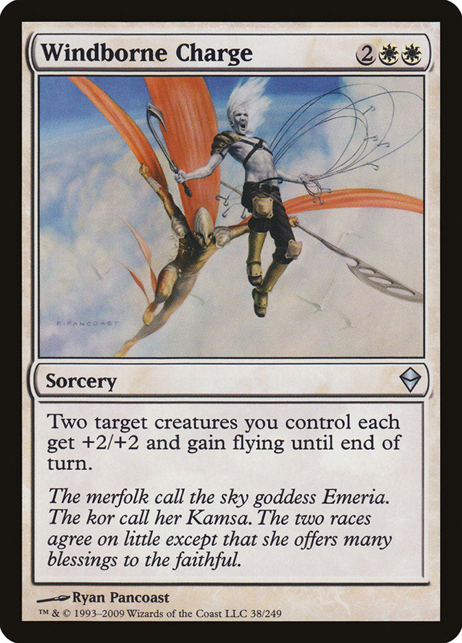 Windborne Charge [Zendikar] | Silver Goblin