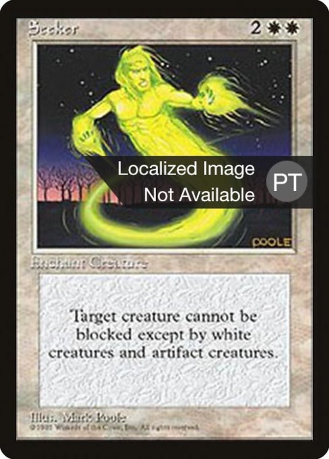 Seeker [Fourth Edition (Foreign Black Border)] | Silver Goblin