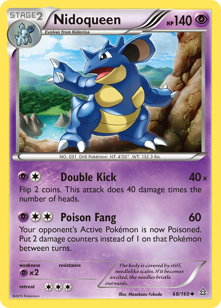 Nidoqueen (68/160) [XY: Primal Clash] | Silver Goblin