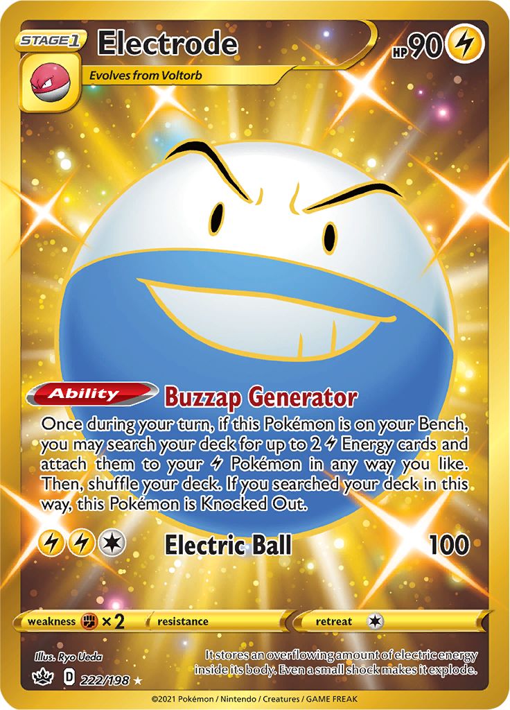 Electrode (222/198) [Sword & Shield: Chilling Reign] | Silver Goblin