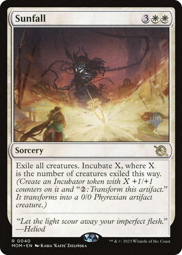 Sunfall (Promo Pack) [March of the Machine Promos] | Silver Goblin