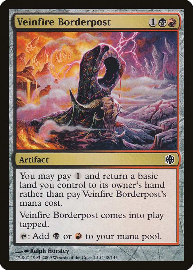 Veinfire Borderpost [Alara Reborn] | Silver Goblin