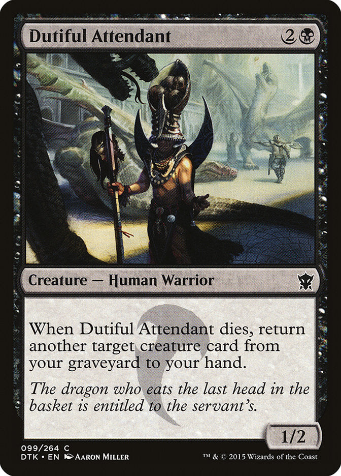 Dutiful Attendant [Dragons of Tarkir] | Silver Goblin