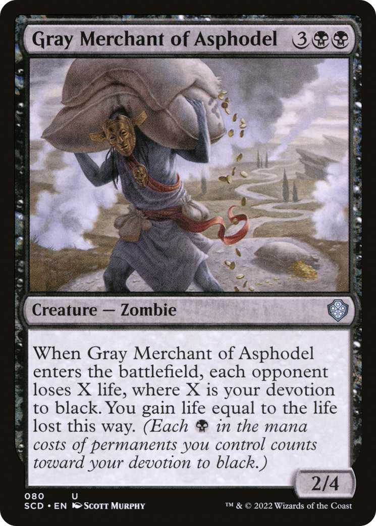 Gray Merchant of Asphodel [Starter Commander Decks] | Silver Goblin