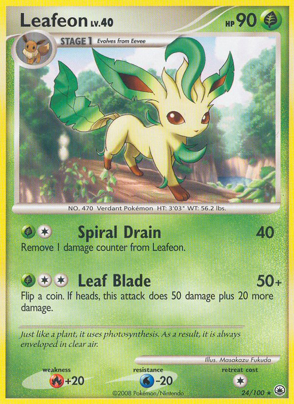 Leafeon (24/100) [Diamond & Pearl: Majestic Dawn] | Silver Goblin