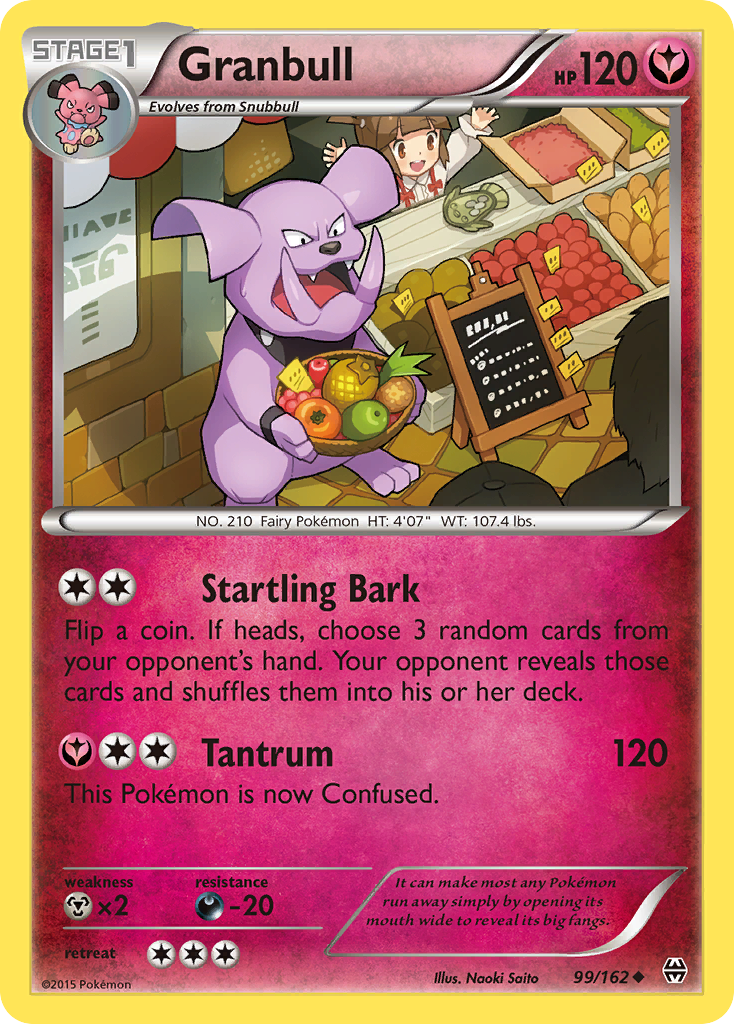 Granbull (99/162) [XY: BREAKthrough] | Silver Goblin