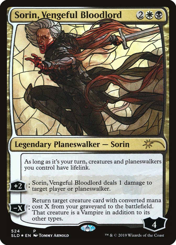 Sorin, Vengeful Bloodlord (Stained Glass) [Secret Lair Drop Promos] | Silver Goblin