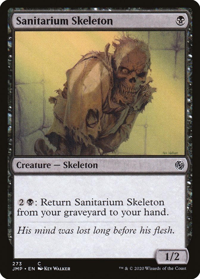 Sanitarium Skeleton [Jumpstart] | Silver Goblin