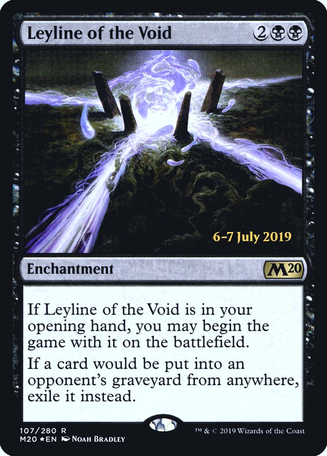 Leyline of the Void [Core Set 2020 Prerelease Promos] | Silver Goblin