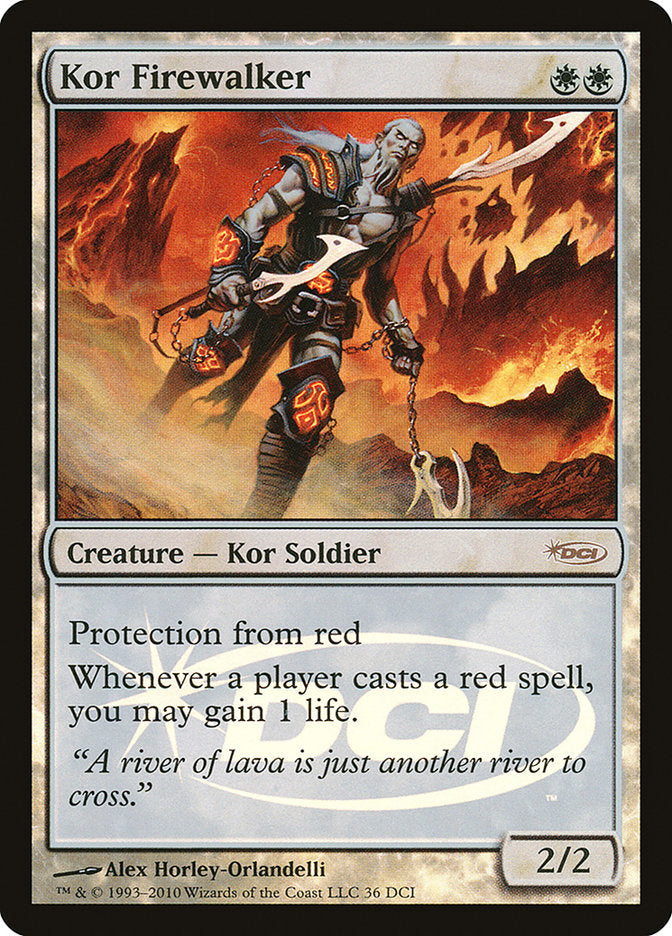 Kor Firewalker [Wizards Play Network 2010] | Silver Goblin