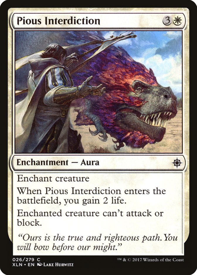 Pious Interdiction [Ixalan] | Silver Goblin