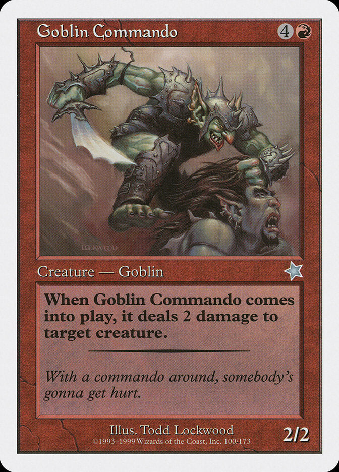 Goblin Commando [Starter 1999] | Silver Goblin