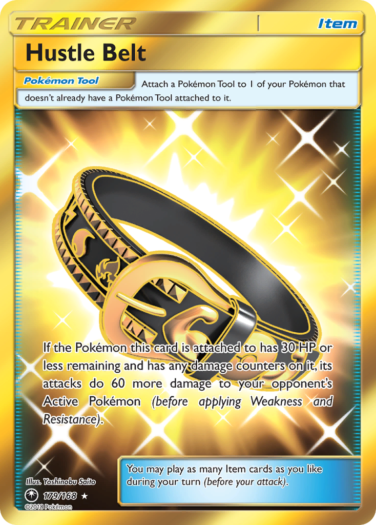 Hustle Belt (179/168) [Sun & Moon: Celestial Storm] | Silver Goblin