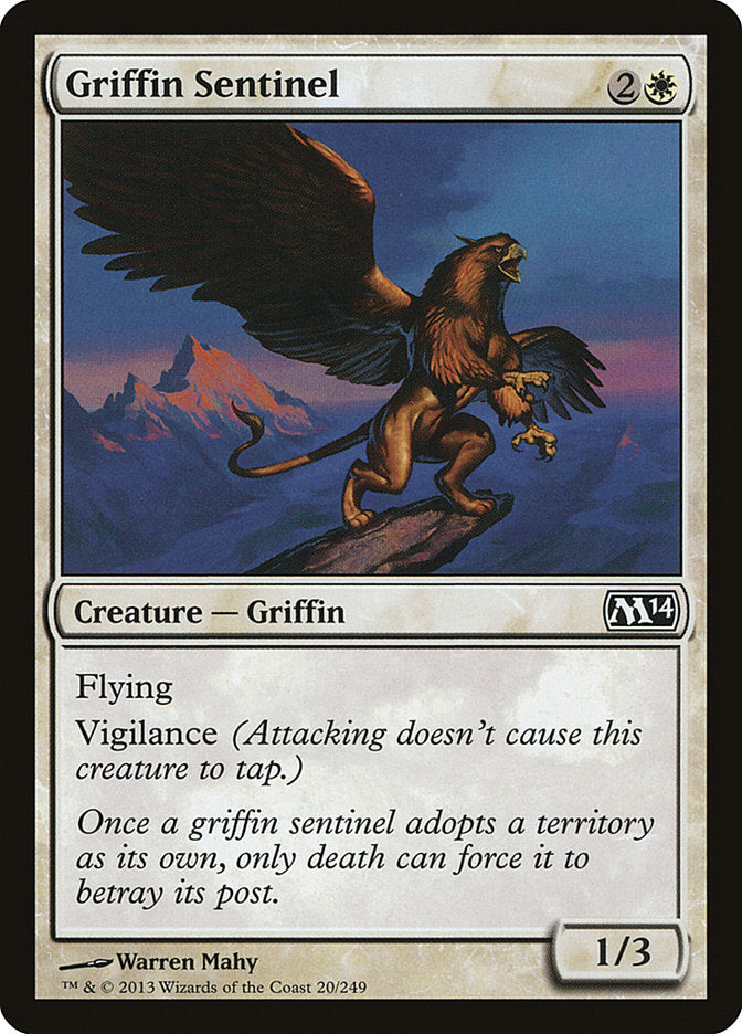 Griffin Sentinel [Magic 2014] | Silver Goblin