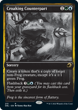 Croaking Counterpart [Innistrad: Double Feature] | Silver Goblin