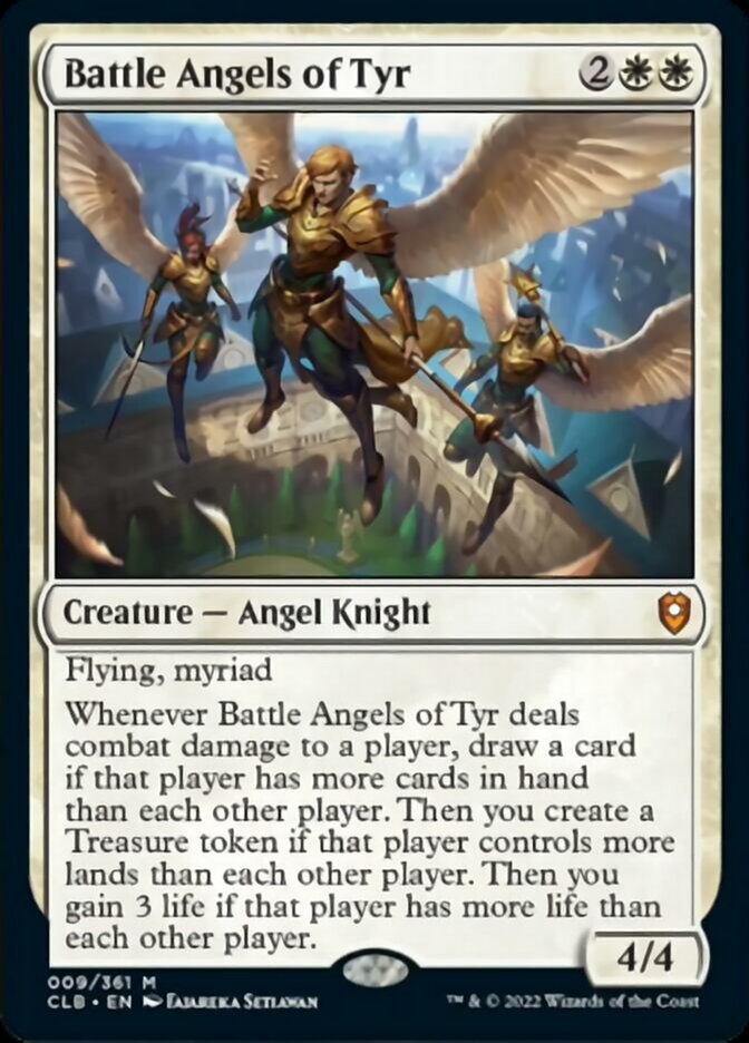 Battle Angels of Tyr [Commander Legends: Battle for Baldur's Gate] | Silver Goblin