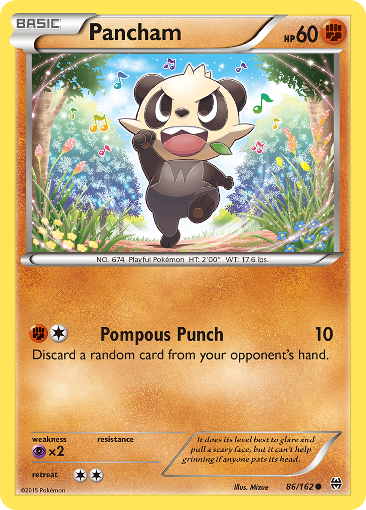 Pancham (86/162) [XY: BREAKthrough] | Silver Goblin