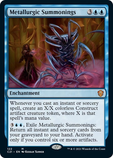 Metallurgic Summonings [Commander 2021] | Silver Goblin