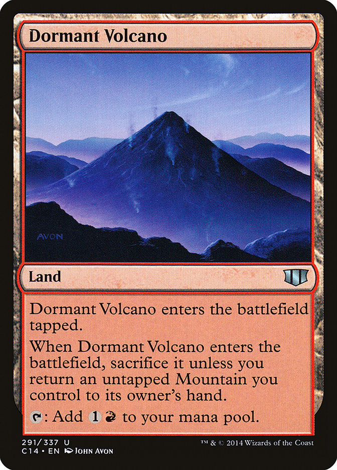 Dormant Volcano [Commander 2014] | Silver Goblin