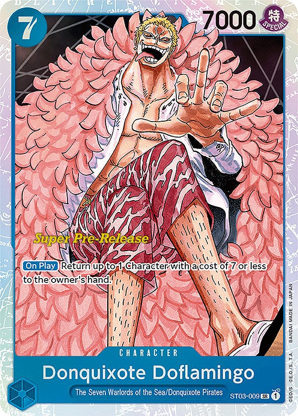 Donquixote Doflamingo [Super Pre-Release Starter Deck: The Seven Warlords of the Sea] | Silver Goblin