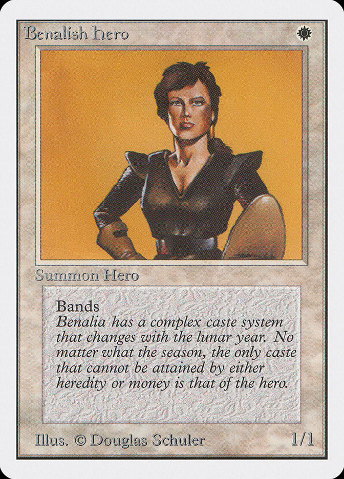 Benalish Hero [Unlimited Edition] | Silver Goblin