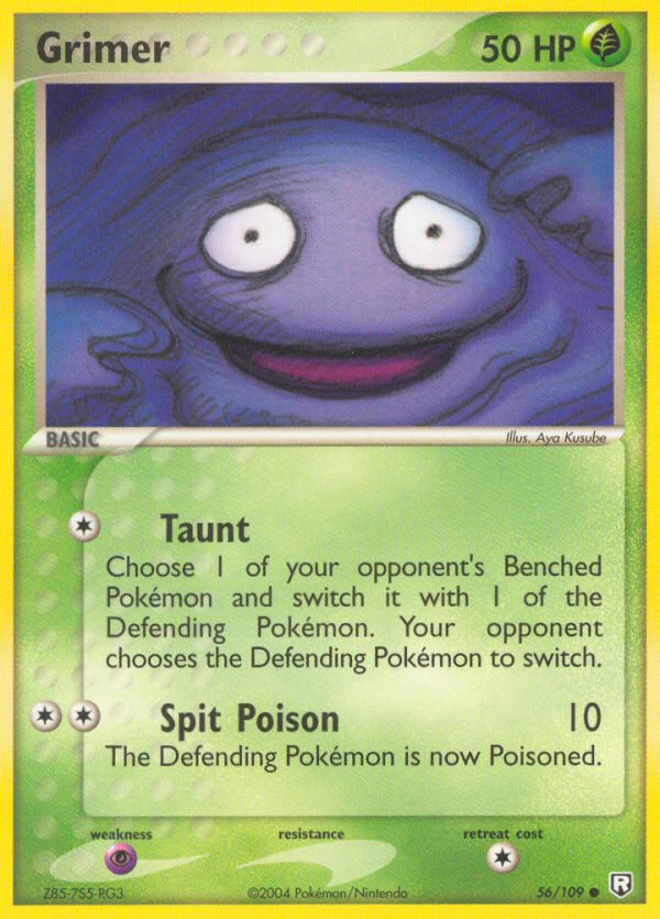 Grimer (56/109) [EX: Team Rocket Returns] | Silver Goblin