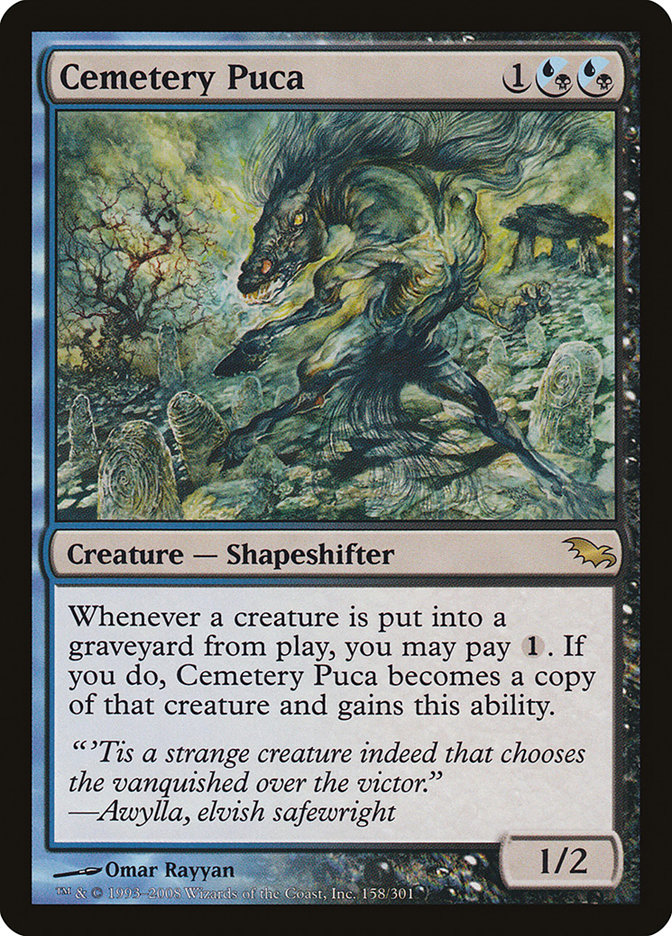 Cemetery Puca [Shadowmoor] | Silver Goblin