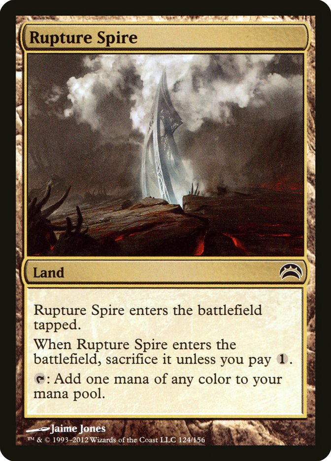 Rupture Spire [Planechase 2012] | Silver Goblin