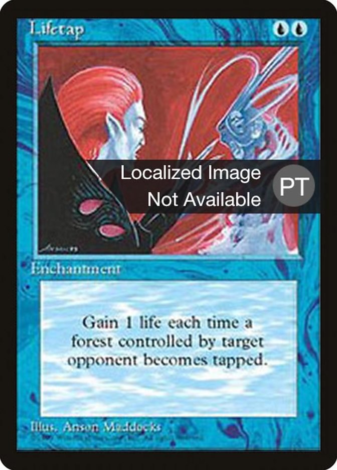 Lifetap [Fourth Edition (Foreign Black Border)] | Silver Goblin