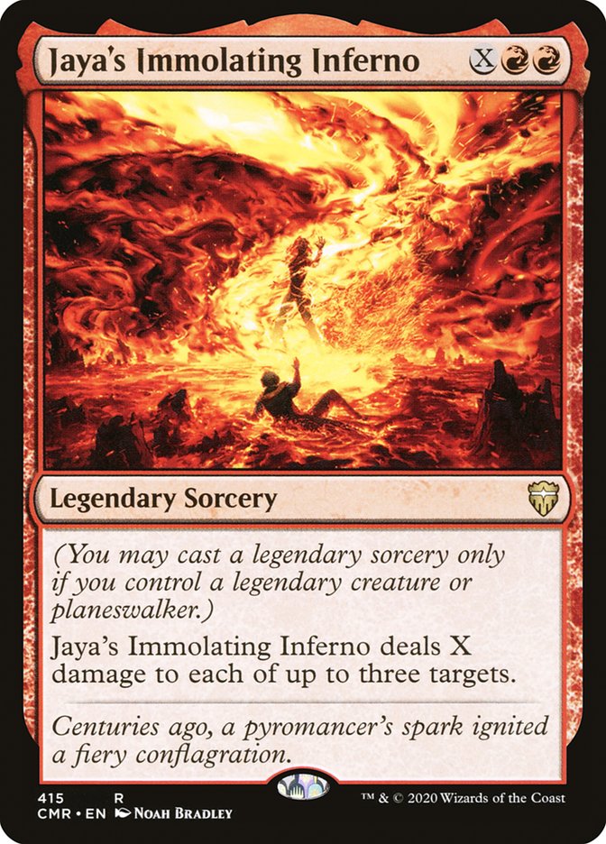 Jaya's Immolating Inferno [Commander Legends] | Silver Goblin