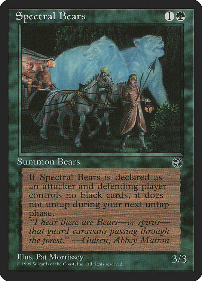 Spectral Bears [Homelands] | Silver Goblin