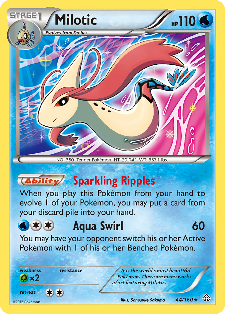 Milotic (44/160) [XY: Primal Clash] | Silver Goblin