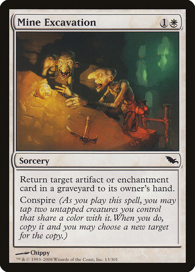 Mine Excavation [Shadowmoor] | Silver Goblin