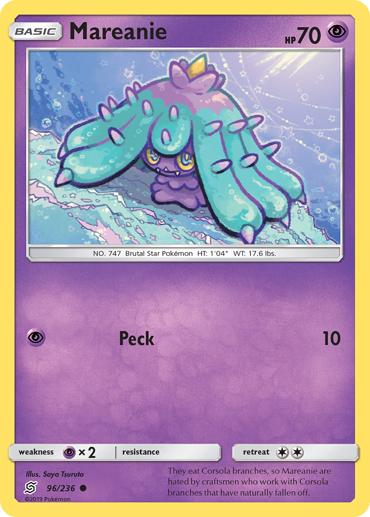 Mareanie (96/236) [Sun & Moon: Unified Minds] | Silver Goblin