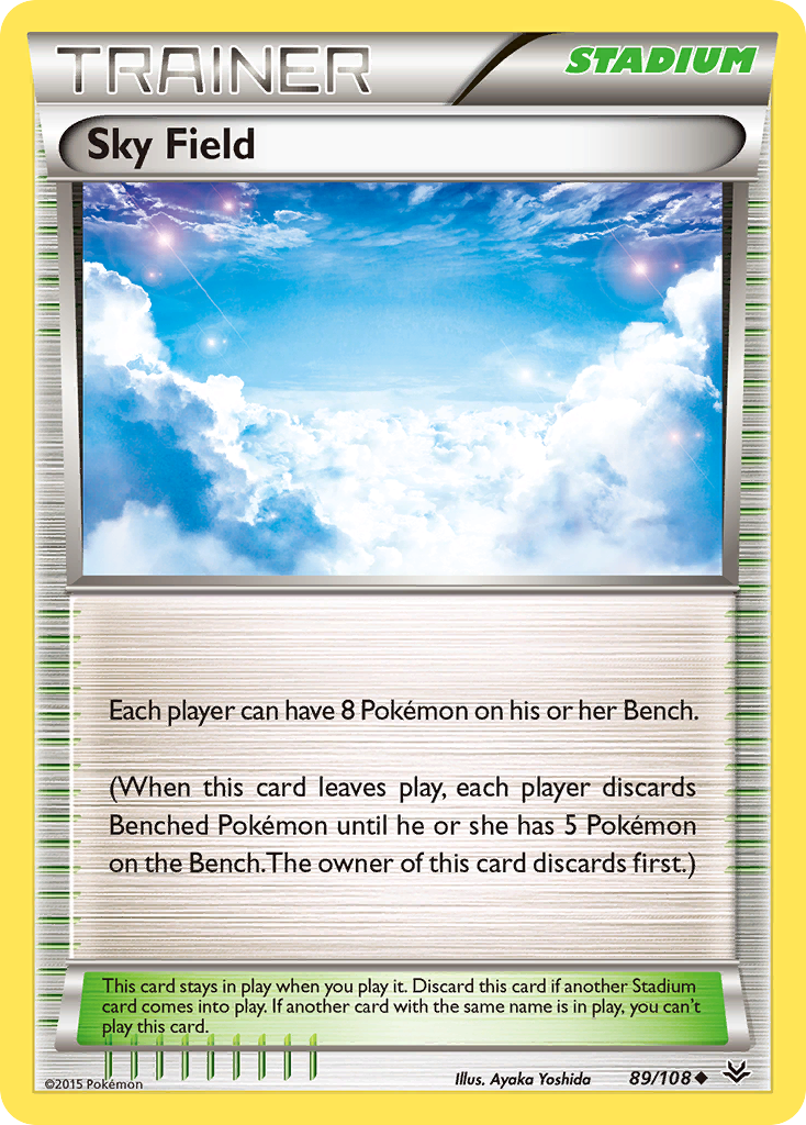 Sky Field (89/108) [XY: Roaring Skies] | Silver Goblin