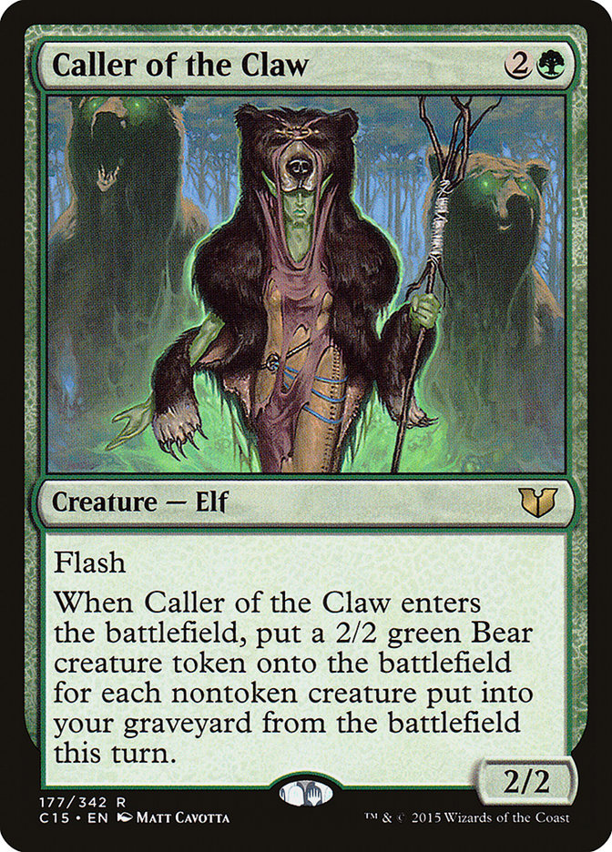 Caller of the Claw [Commander 2015] | Silver Goblin