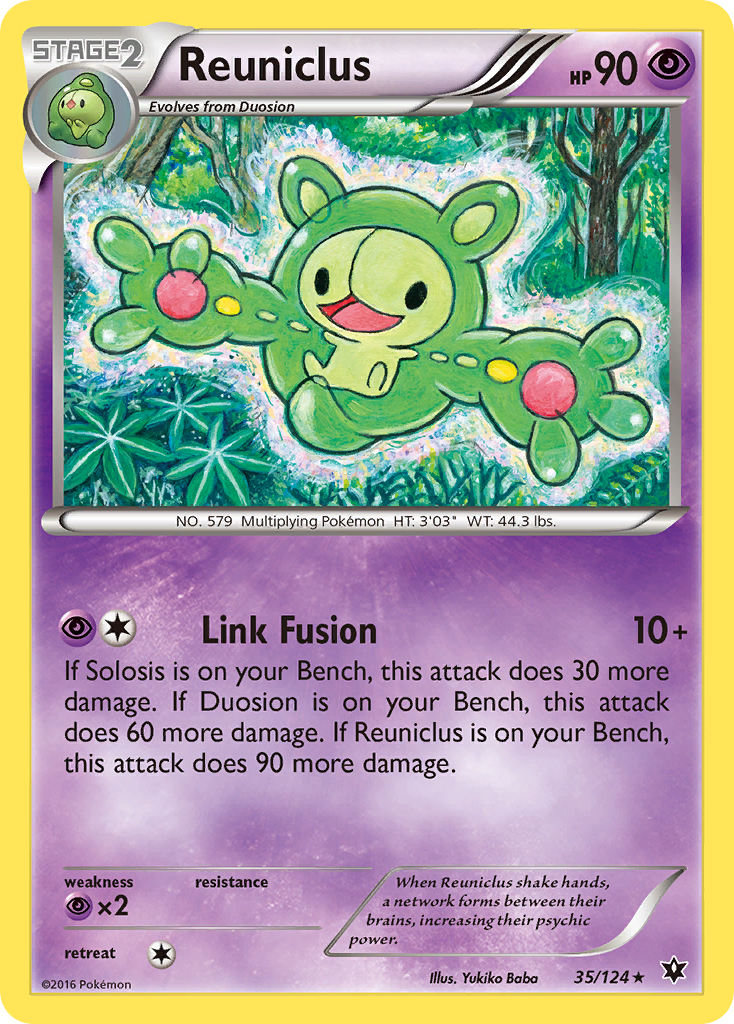 Reuniclus (35/124) [XY: Fates Collide] | Silver Goblin